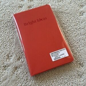 Shopbop “Bright Ideas” Soft Touch Notebook NWT